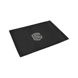 Black Doormat 24" x 16" (Sponge Material) with Gray Logo Doormat 24" x 16" (Sponge Material)