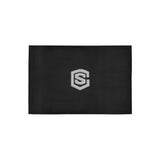 Black Doormat 24" x 16" (Sponge Material) with Silver Logo Doormat 24" x 16" (Sponge Material)