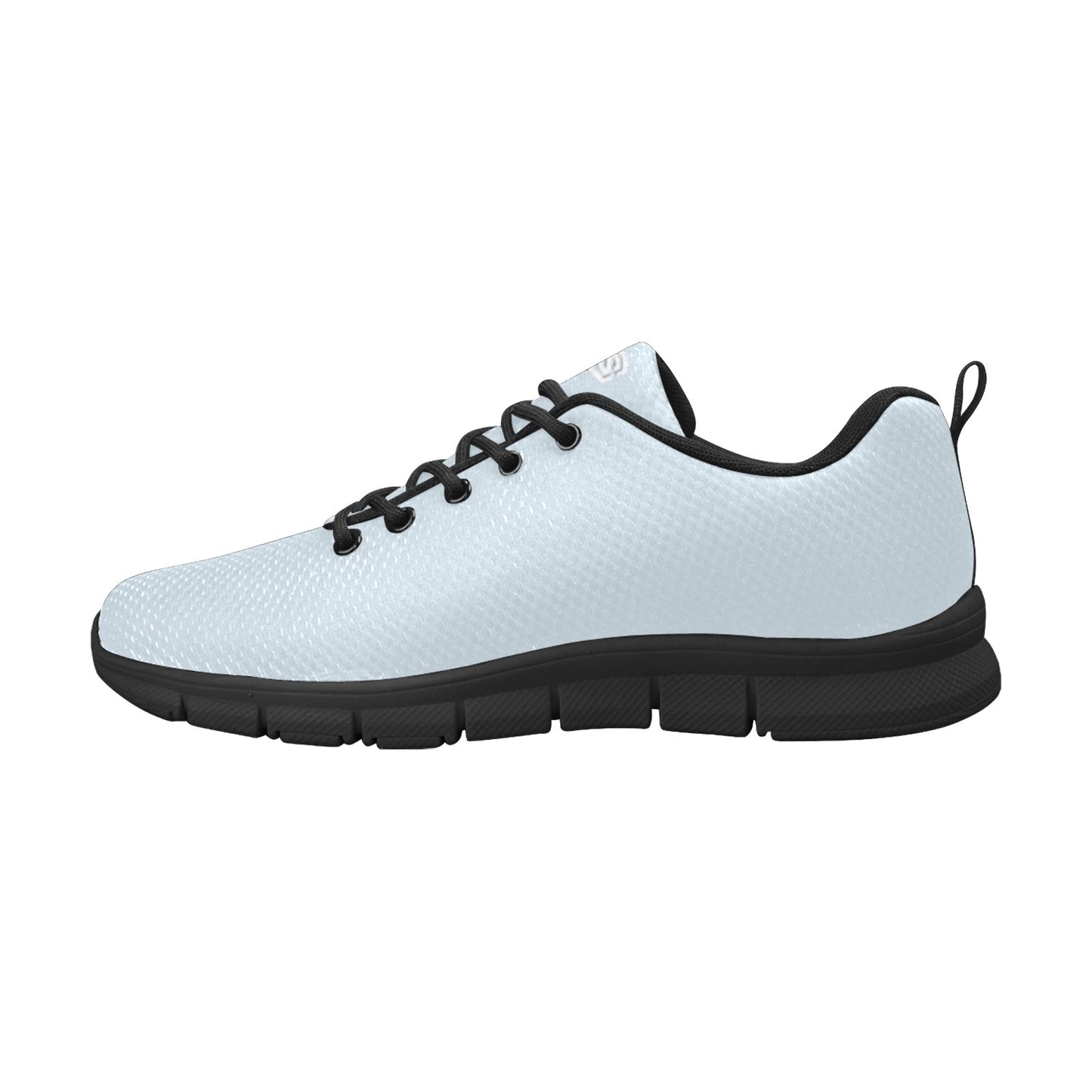 white logo Men's Breathable Running Shoes (Model 055)