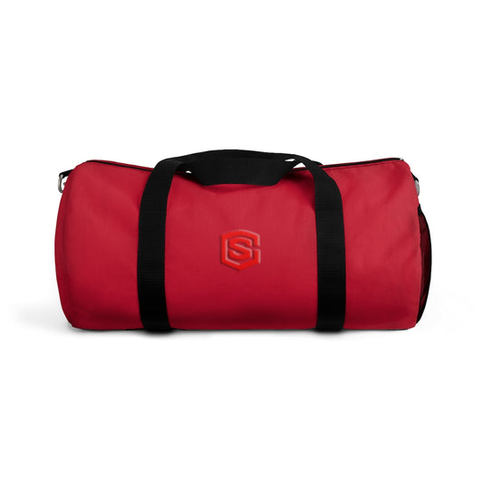 Red Duffel Bag Red Logo