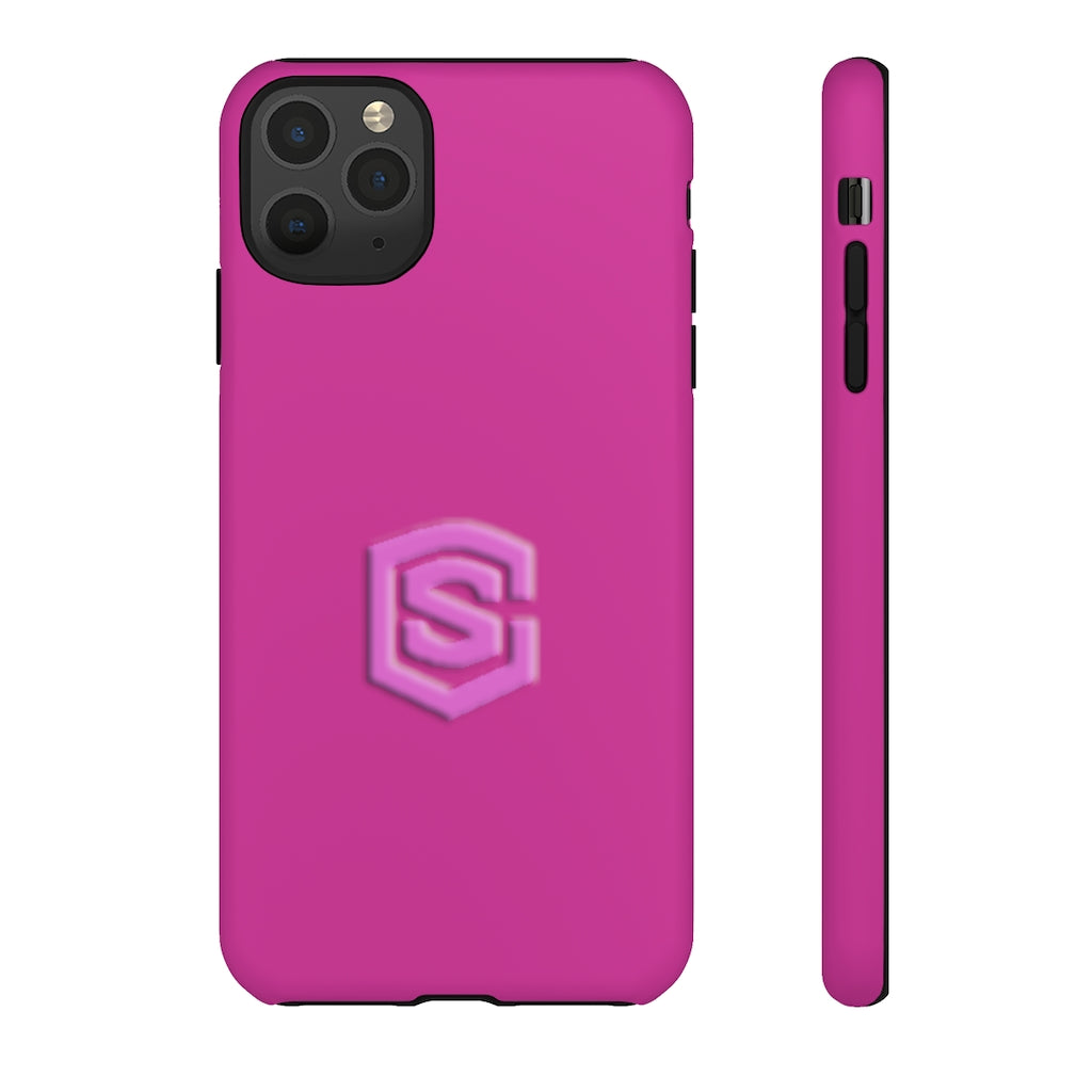Pink Tough Cases Pink Logo