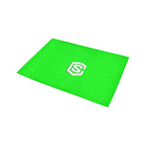 Green Doormat 24" x 16" (Sponge Material) with White Logo Doormat 24" x 16" (Sponge Material)