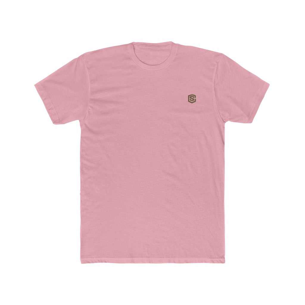 Cotton Tee Brown Logo