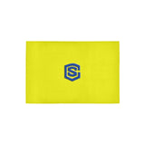 Yellow Doormat 24" x 16" (Sponge Material) with Blue Logo Doormat 24" x 16" (Sponge Material)