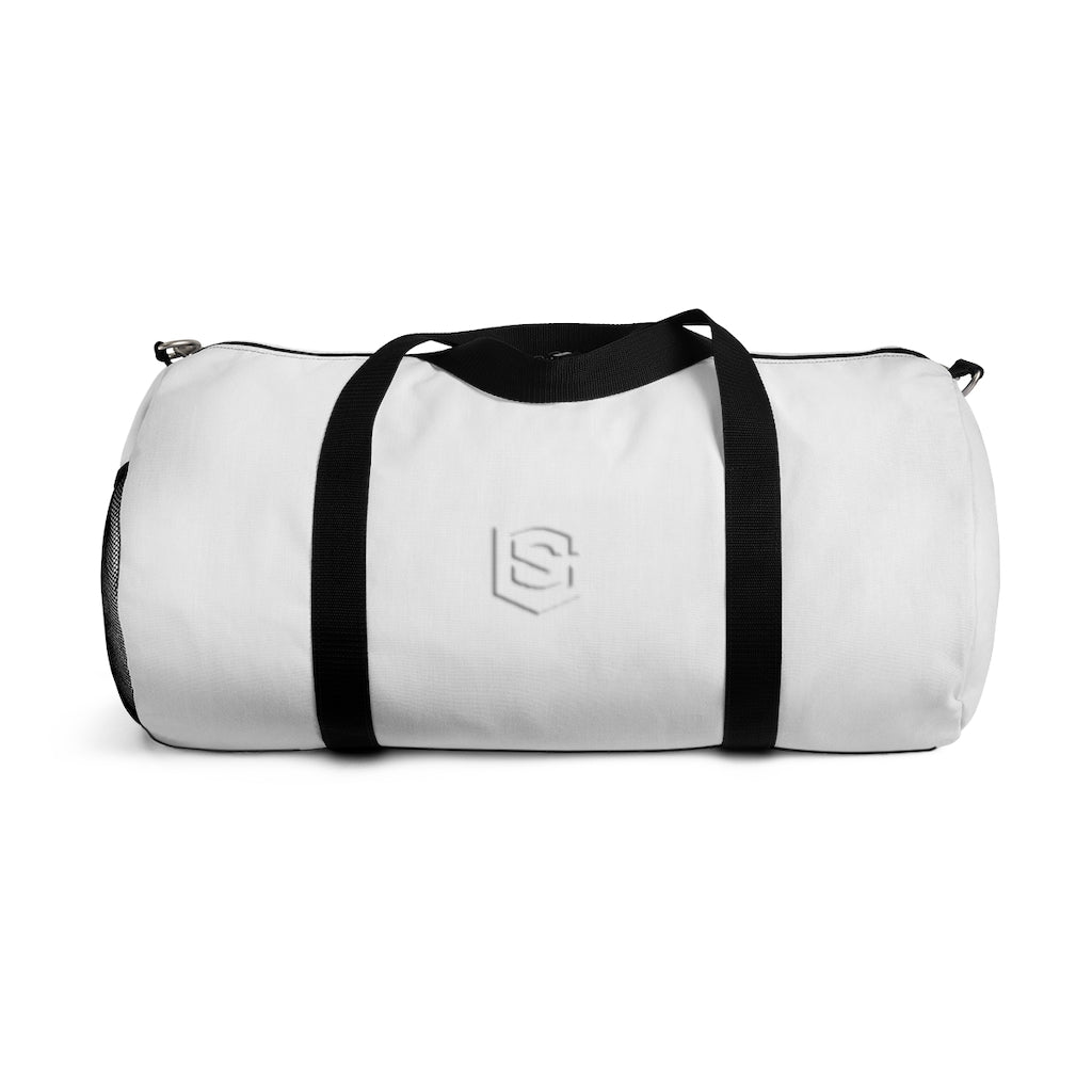 Duffel Bag White Logo