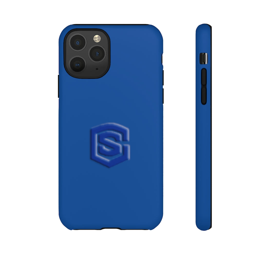 Blue Tough Cases Blue Logo