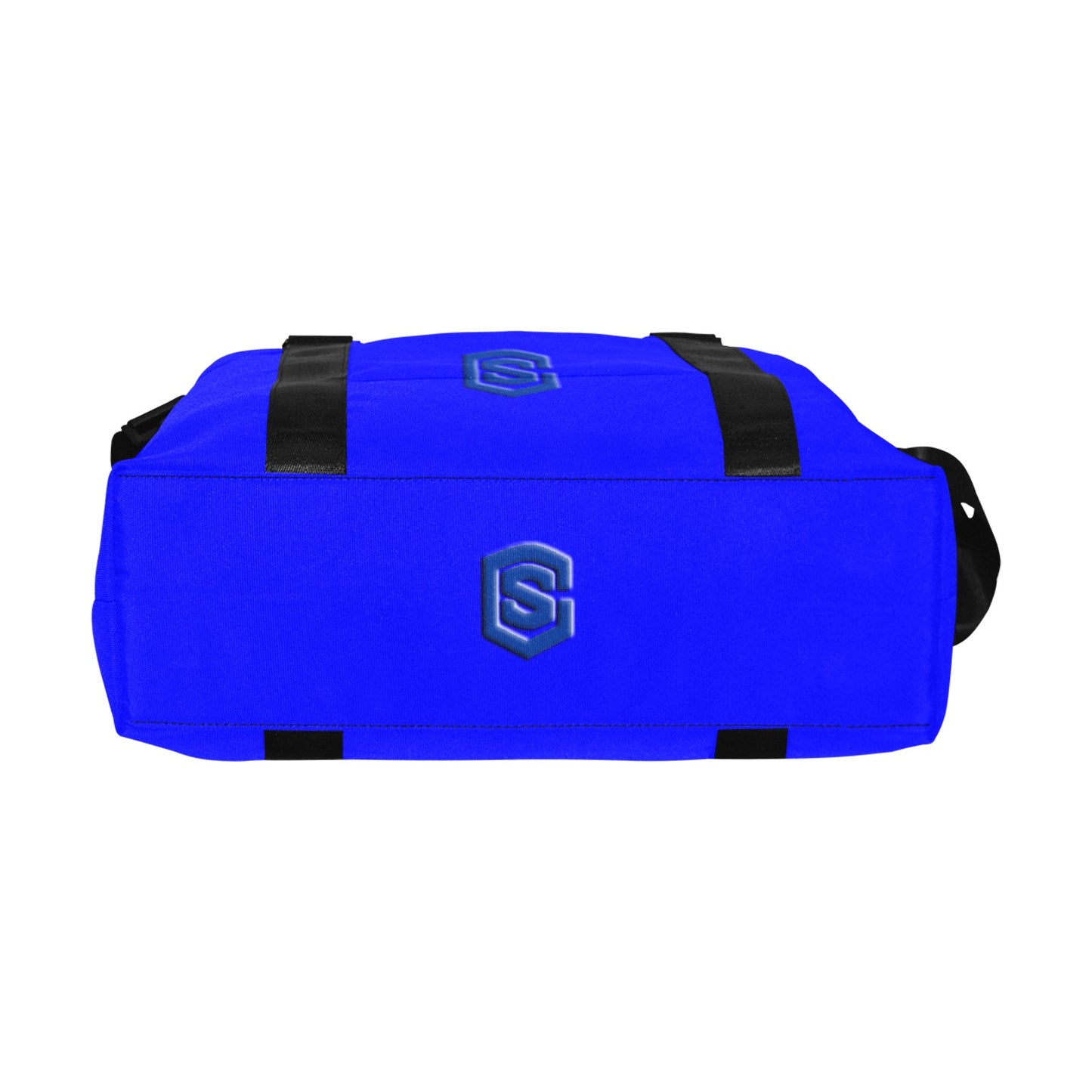 Blue Large Capacity Duffle Bag With Blue Logo Large Capacity Duffle Bag(Model1715)
