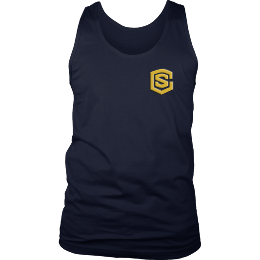 District Mens Tank WITH GOLD LOGO