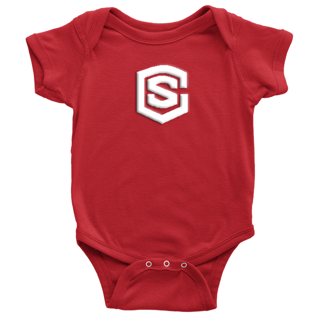 Baby Bodysuit WITH WHITE LOGO