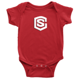 Baby Bodysuit WITH WHITE LOGO