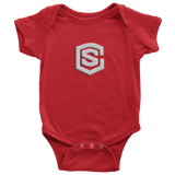 Baby Bodysuit WITH SILIVER LOGO