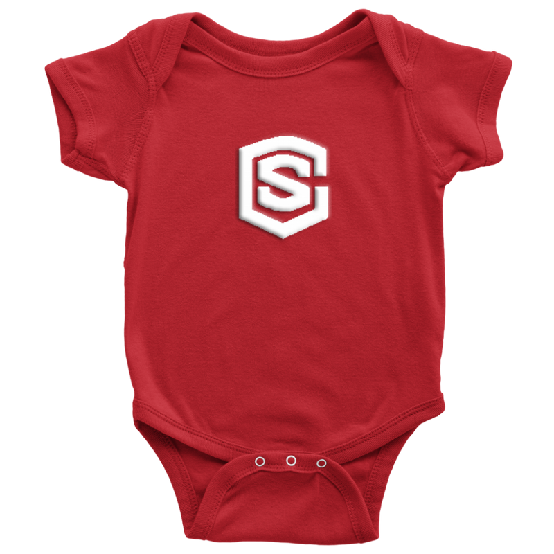 Baby Bodysuit WITH WHITE LOGO