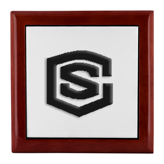 Jewelry Box WITH BLACK LOGO