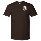 Next Level Mens Shirt WITH WHITE LOGO