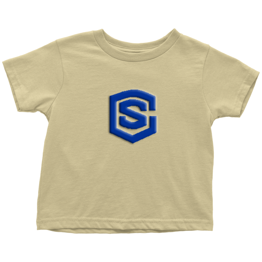 Toddler T-Shirt WITH BLUE  LOGO