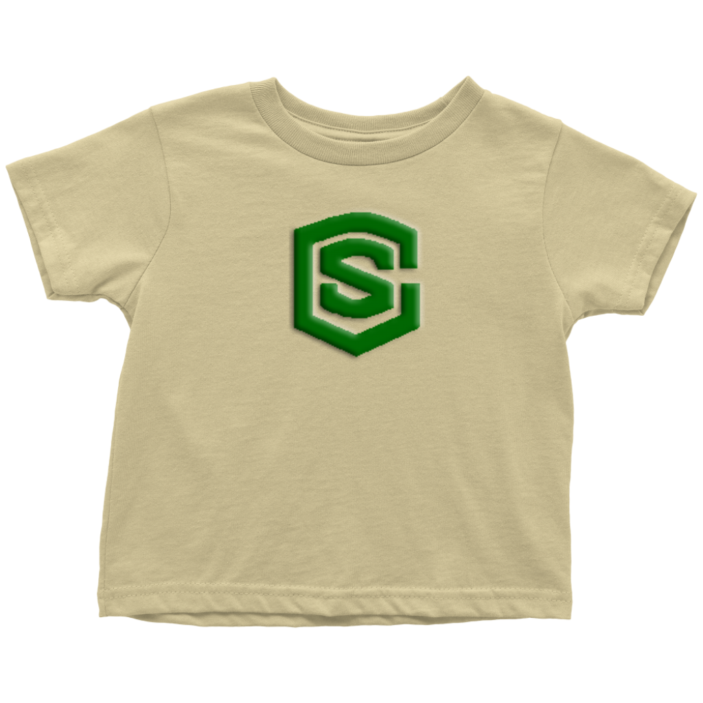 Toddler T-Shirt WITH GREEN LOGO