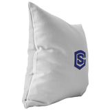 WHITE PILLOW BLUE LOGO