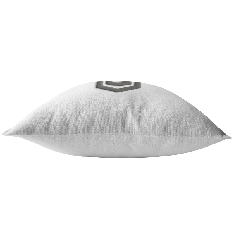 WHITE PILLOW GRAY LOGO