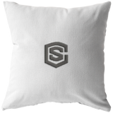 WHITE PILLOW GRAY LOGO