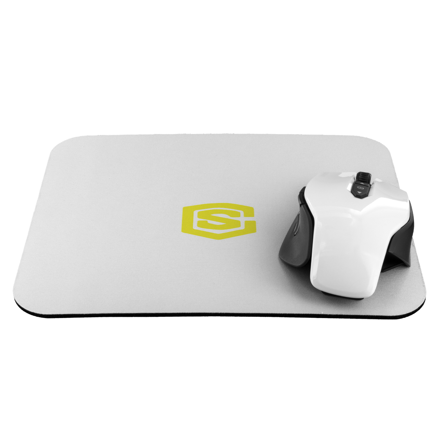 Personalized Mousepad WITH YELLOW LOGO