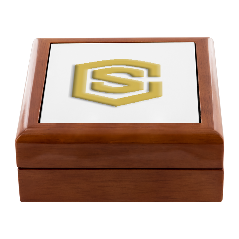 Jewelry Box WITH GOLD LOGO