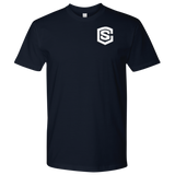 Next Level Mens Shirt WITH WHITE LOGO
