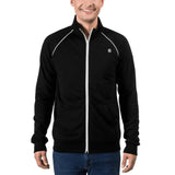 M-Class Vintage Men Piped Fleece Jacket