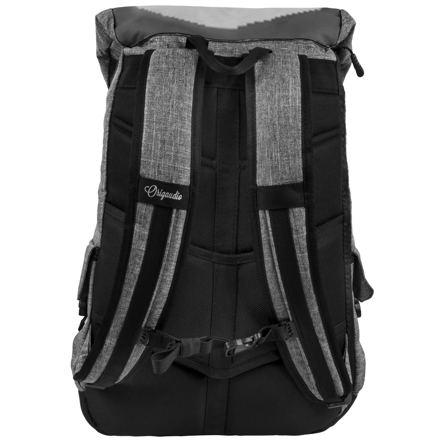 GRAY PENRYN BACKPACK GRAY LOGO