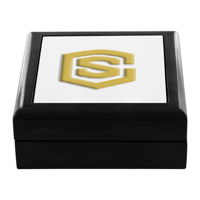 Jewelry Box WITH GOLD LOGO