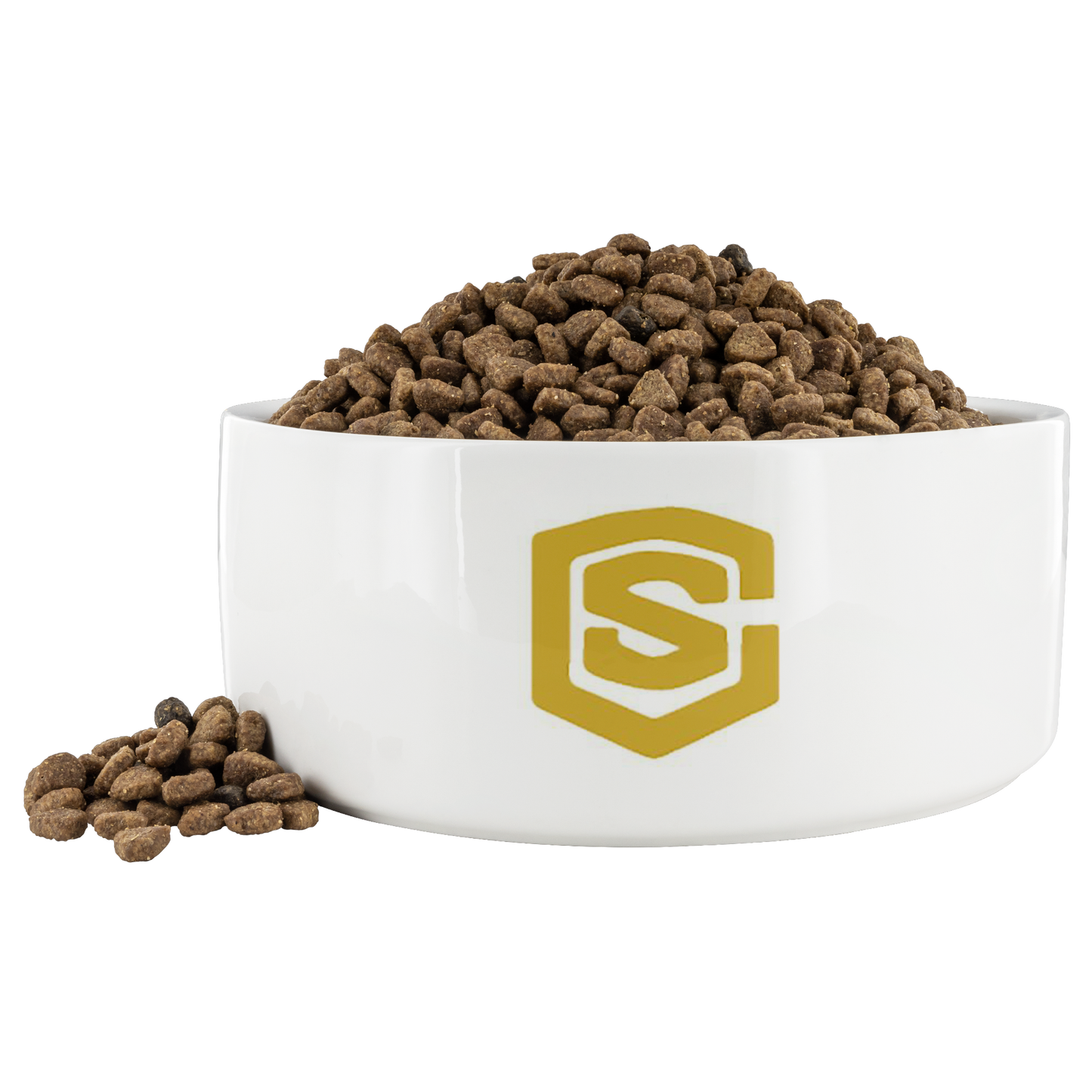 Dog Bowl WITH GOLD  LOGO