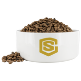 Dog Bowl WITH GOLD  LOGO