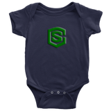 Baby Bodysuit WITH GREEN LOGO