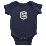 Baby Bodysuit WITH SILIVER LOGO