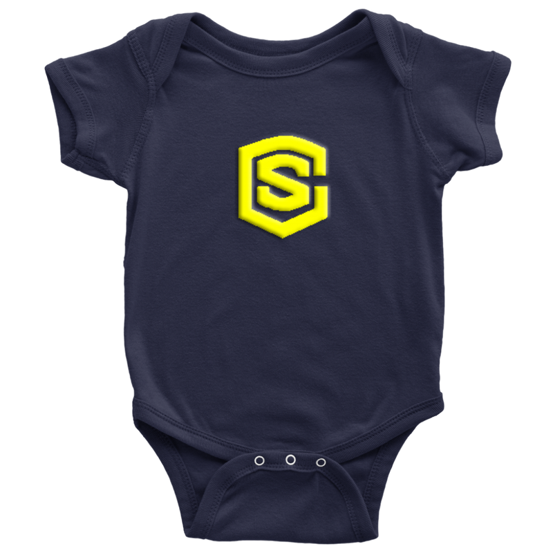 Baby Bodysuit WITH YELLOW LOGO