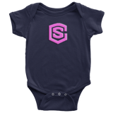 Baby Bodysuit WITH PINK LOGO