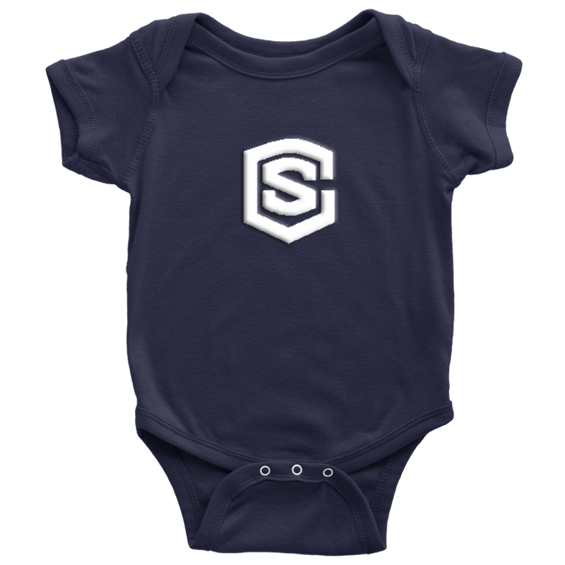 Baby Bodysuit WITH WHITE LOGO