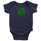 Baby Bodysuit WITH GREEN LOGO