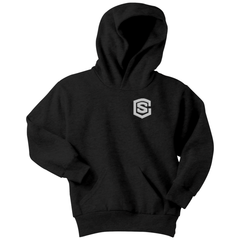 Youth Hoodie WITH SILIVER LOGO