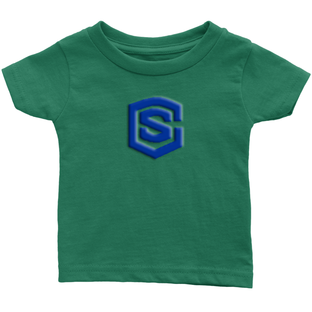 Infant T-Shirt WITH BLUE LOGO