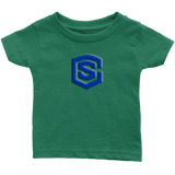 Infant T-Shirt WITH BLUE LOGO