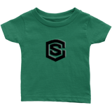 Infant T-Shirt WITH BLACK LOGO