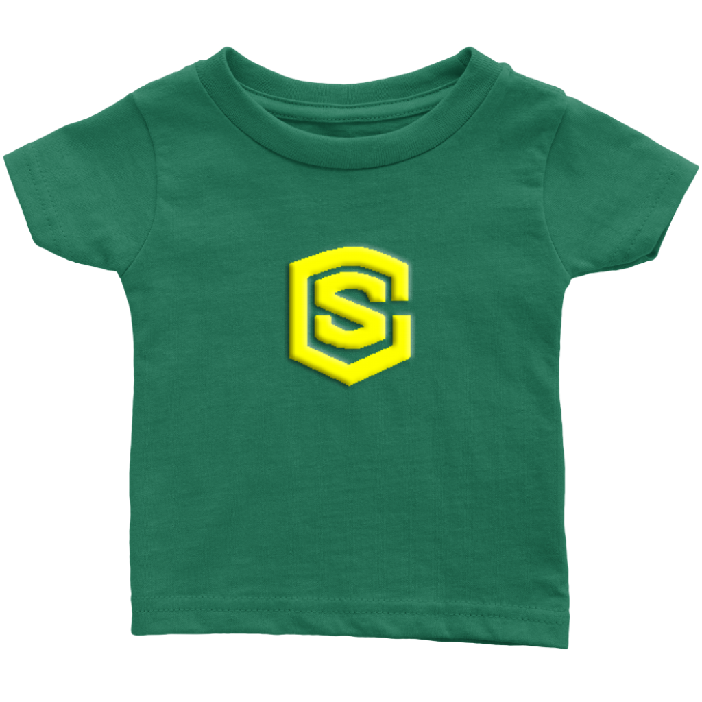 Infant T-Shirt WITH YELLOW LOGO