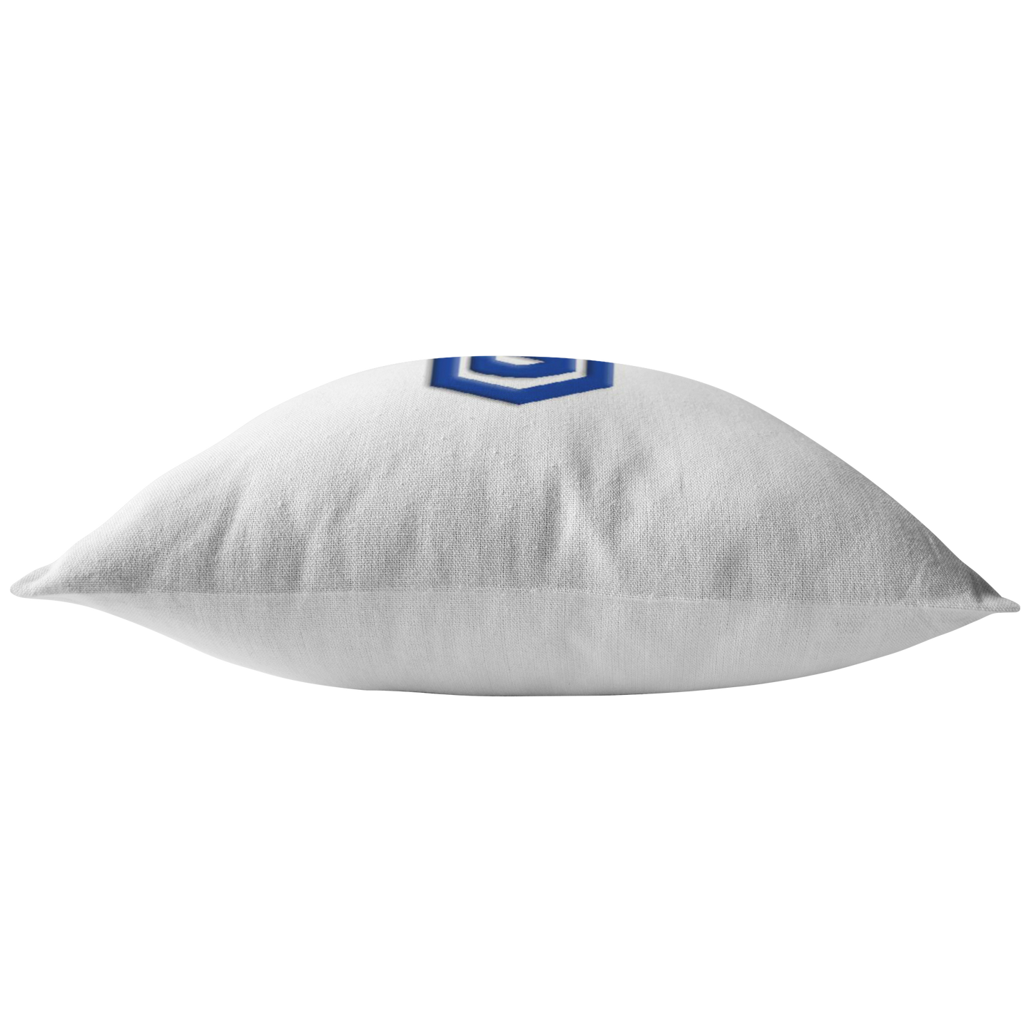 WHITE PILLOW BLUE LOGO