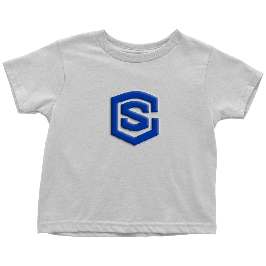 Toddler T-Shirt WITH BLUE  LOGO