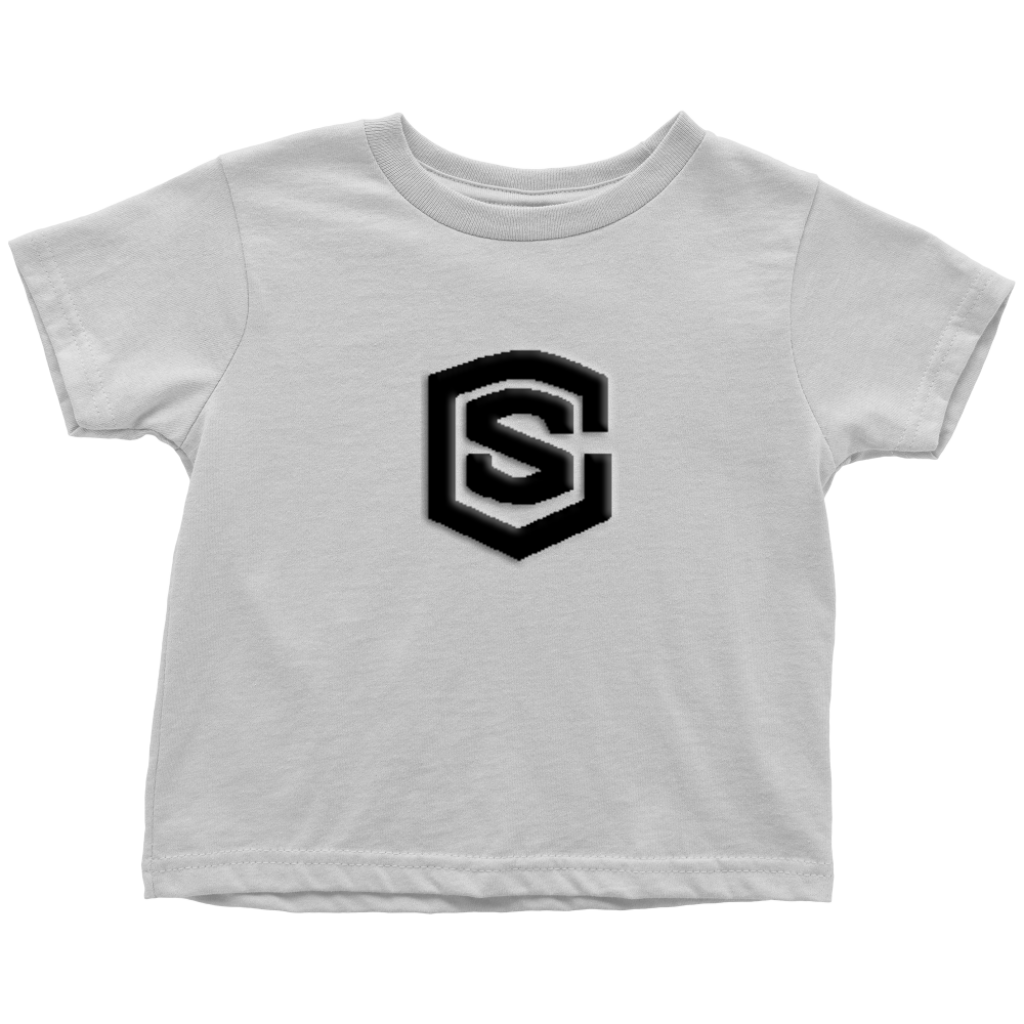 Toddler T-Shirt WITH  BLACK LOGO