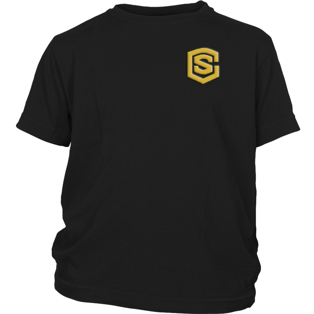 District Youth Shirt WITH  GOLD  LOGO