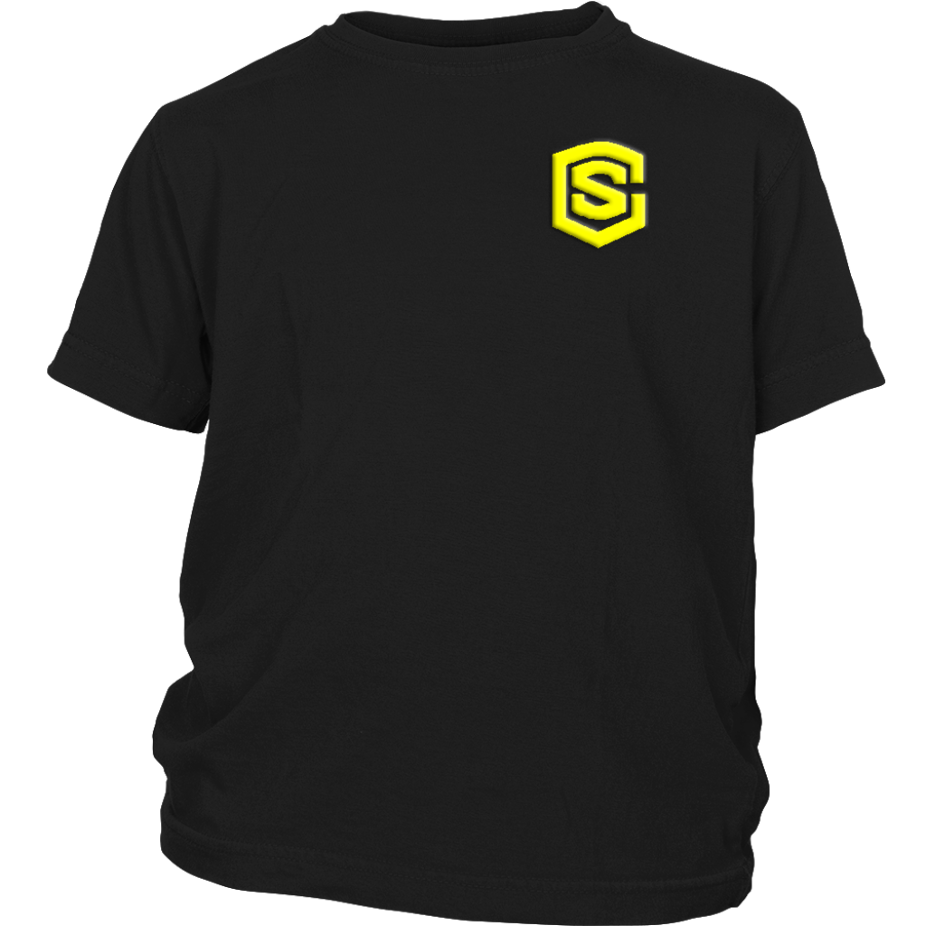 District Youth Shirt WITH YELLOW LOGO