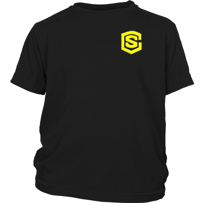 District Youth Shirt WITH YELLOW LOGO