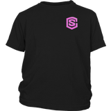 District Youth Shirt WITH PINK LOGO