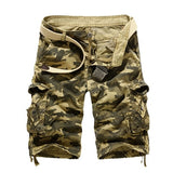 Camouflage Loose Cargo Shorts